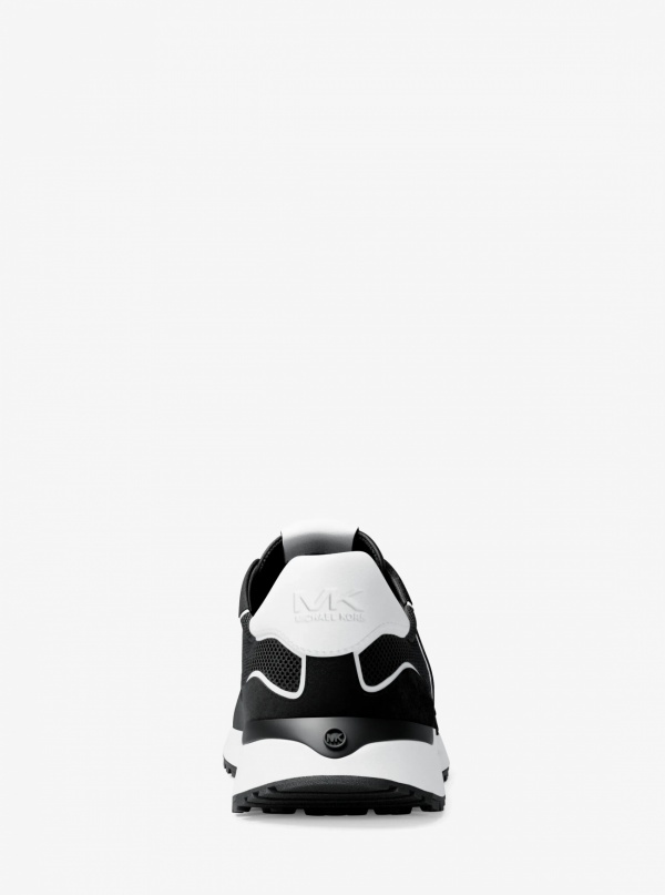 Michael Kors Mens Dax Mixed-Media Trainer