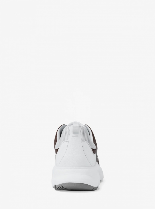 Michael Kors Mens Jett Mixed-Media Trainer