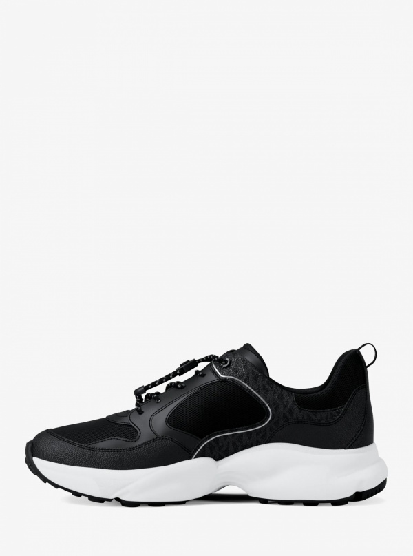 Michael Kors Mens Jett Mixed-Media Trainer