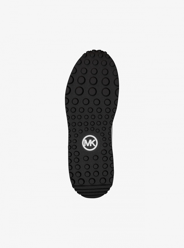 Michael Kors Mens Dax Mixed-Media Trainer
