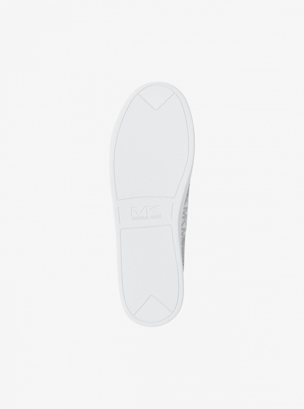 Michael Kors Mens Jacob Mixed-Media Sneaker