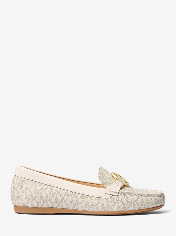 Michael Kors Fulton Signature Logo Moccasin