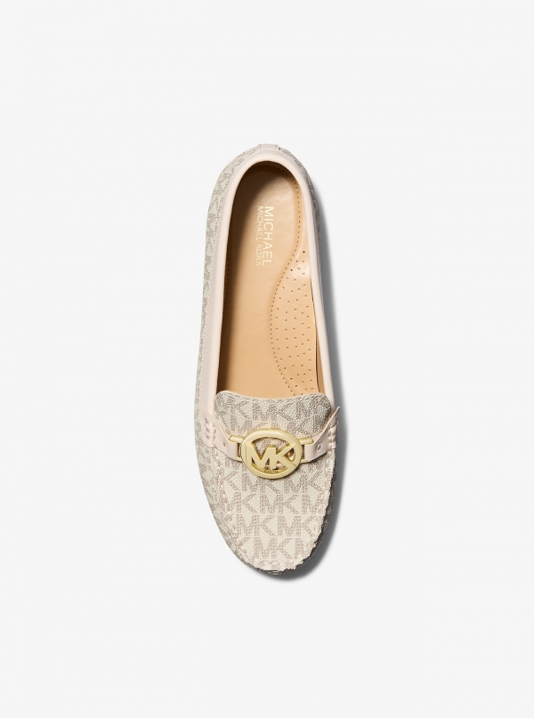 Michael Kors Fulton Signature Logo Moccasin