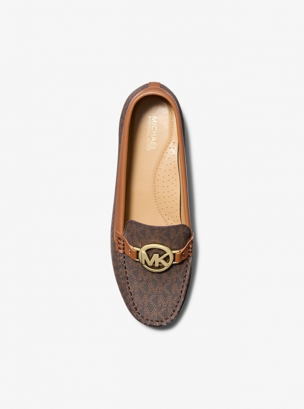 Michael Kors Fulton Signature Logo Moccasin