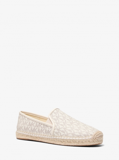 MICHAEL Michael Kors Hastings Signature Logo Slip-On Espadrille