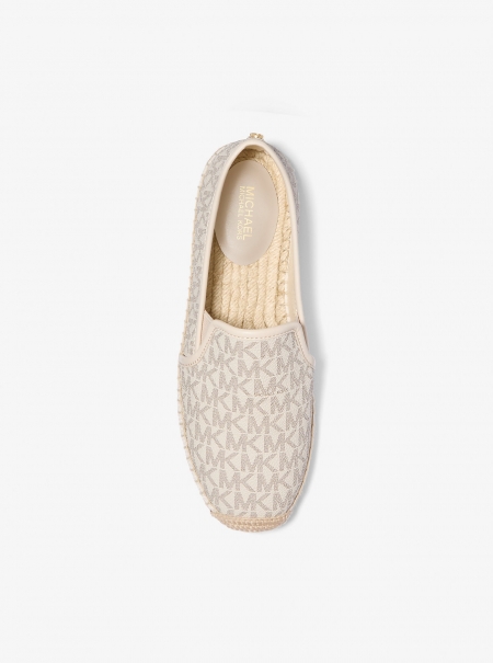 MICHAEL Michael Kors Hastings Signature Logo Slip-On Espadrille