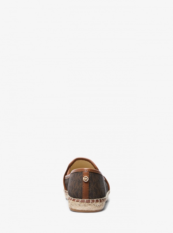 Michael Kors Hastings Signature Logo Slip-On Espadrille