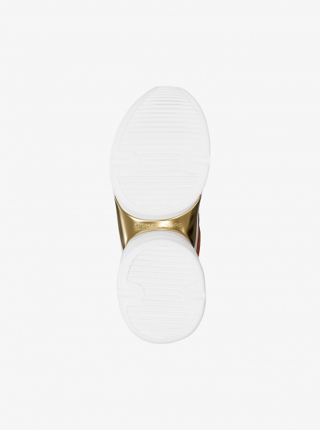 MICHAEL Michael Kors Olympia Signature Logo Trainer