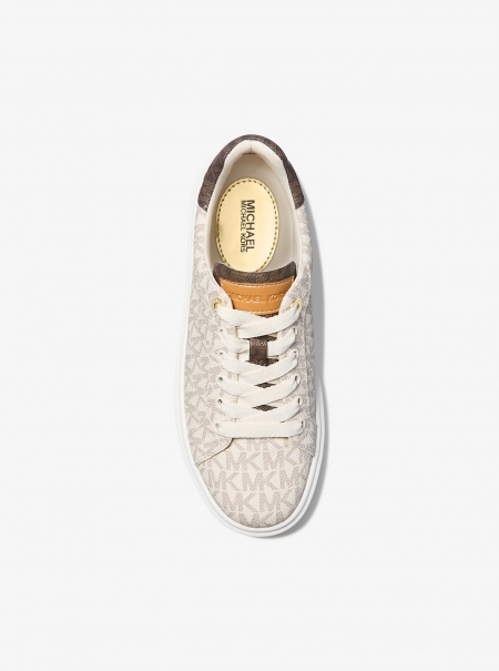 MICHAEL Michael Kors Romey Two-Tone Logo Platform Sneaker
