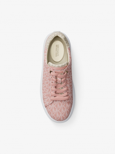 MICHAEL Michael Kors Romey Two-Tone Logo Platform Sneaker