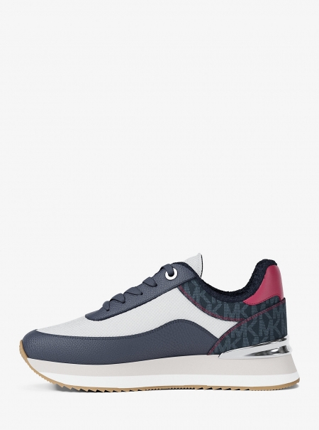 MICHAEL Michael Kors Hattie Mixed-Media Trainer