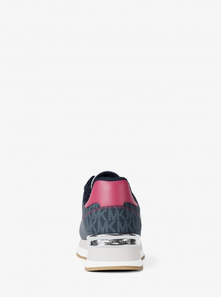 MICHAEL Michael Kors Hattie Mixed-Media Trainer
