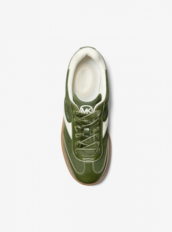 Benny Polyester Microsuede Sneaker