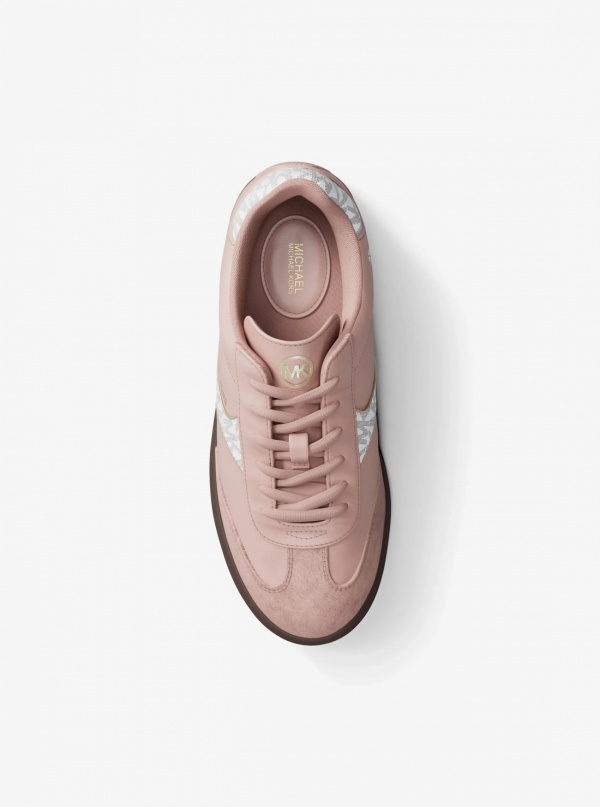 Benny Mixed-Media Sneaker