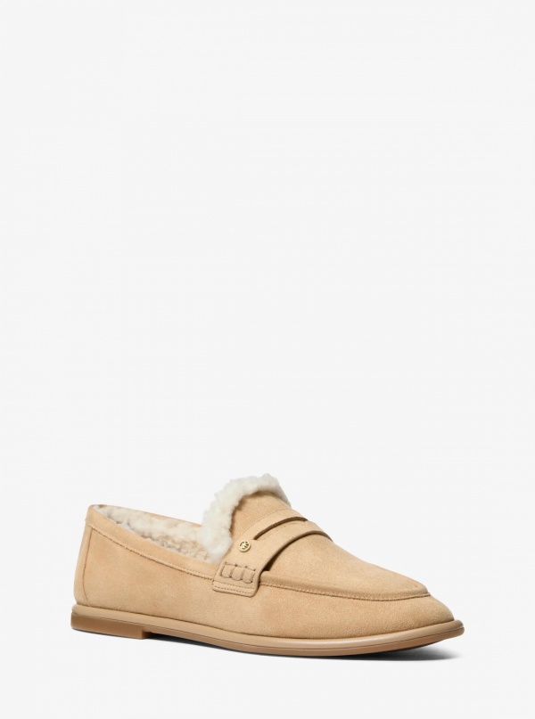 Bree Faux Shearling Trim Loafer