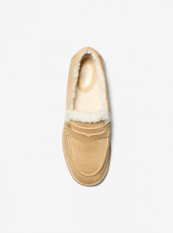 Bree Faux Shearling Trim Loafer