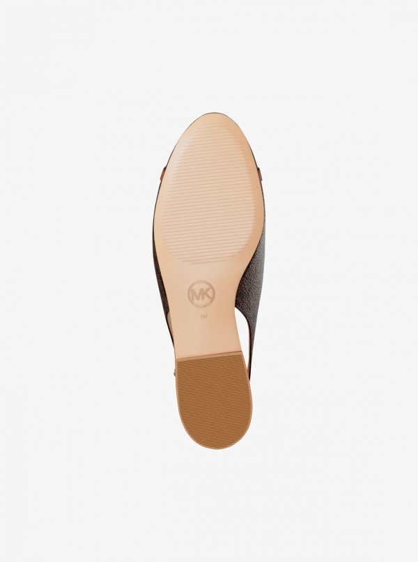 Dori Signature Logo Slingback Flat
