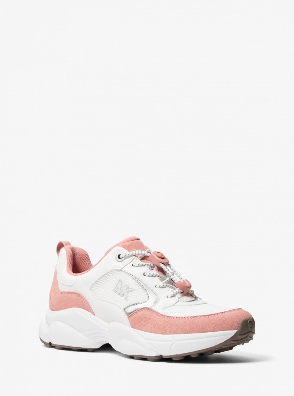 Jett Mixed-Media Trainer