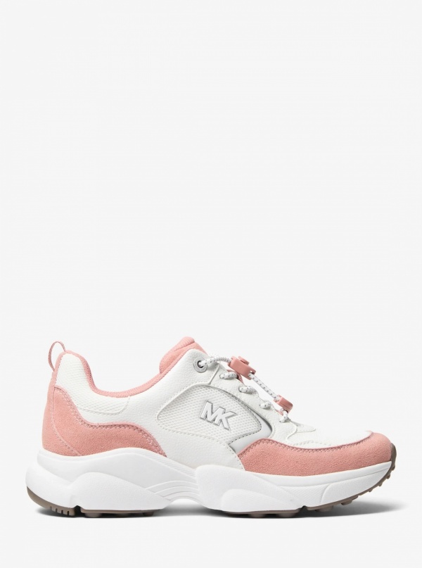 Jett Mixed-Media Trainer