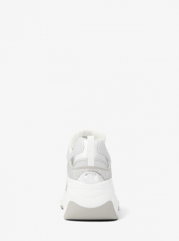 Kaia Mixed-Media Trainer