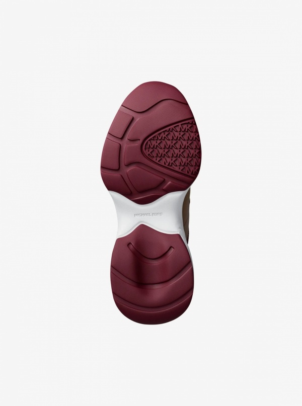 Kaia Mixed-Media Trainer