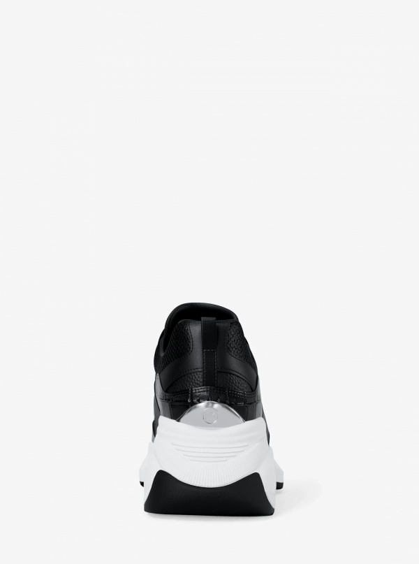 Kaia Mixed-Media Trainer