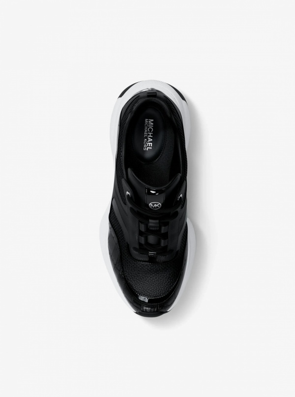 Kaia Mixed-Media Trainer