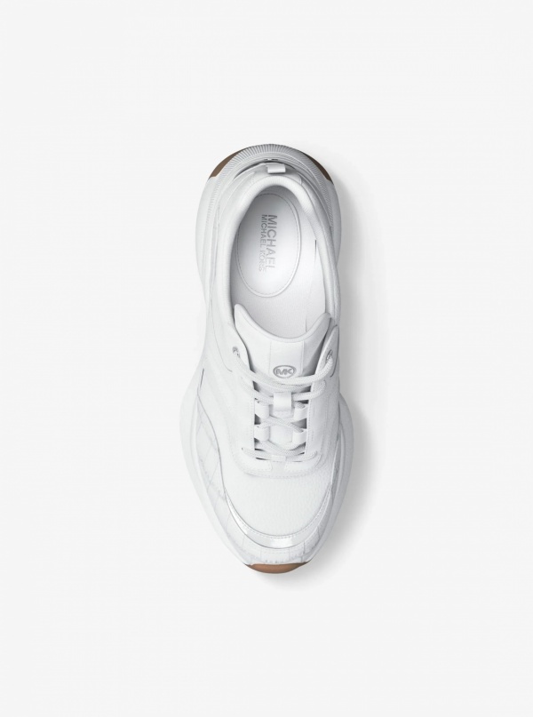 Kaia Mixed-Media Trainer