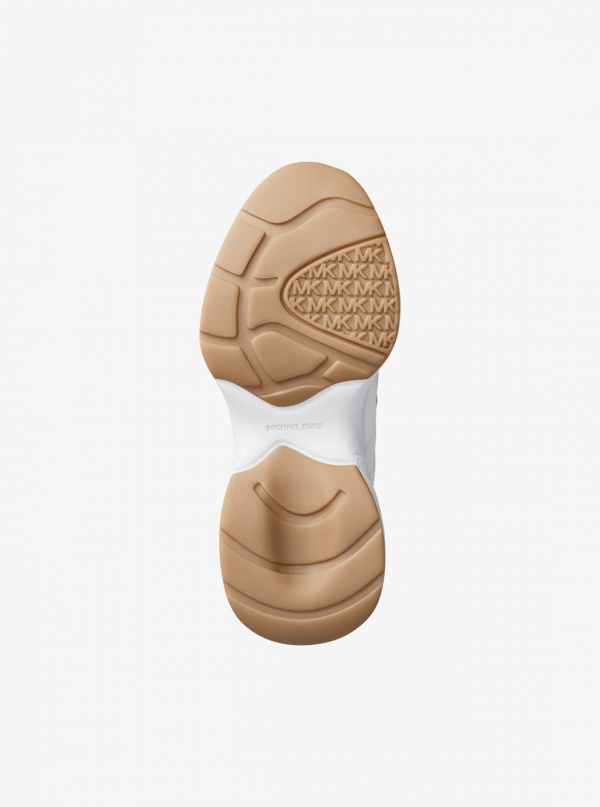 Kaia Mixed-Media Trainer