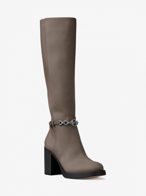 Kacey Polyester Microsuede Boot