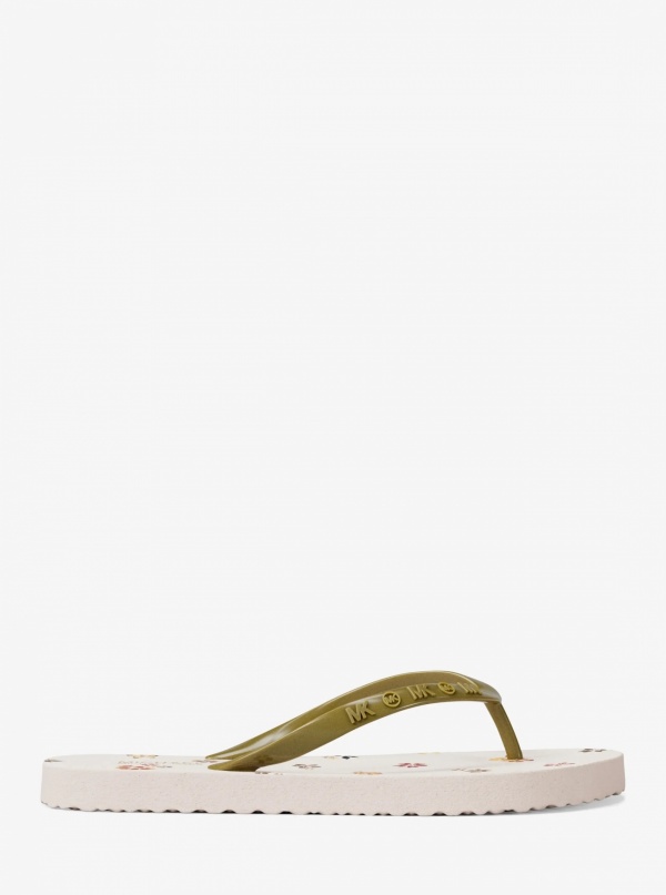 Floral Printed Flip Flop