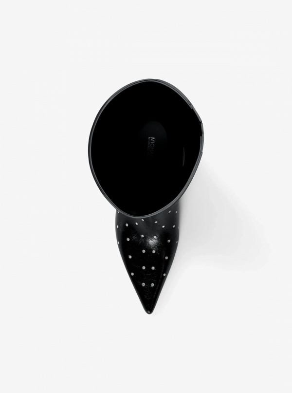 Nalia Studded Kitten Heel Boot