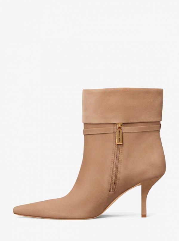 Nalia Polyester Microsuede Boot