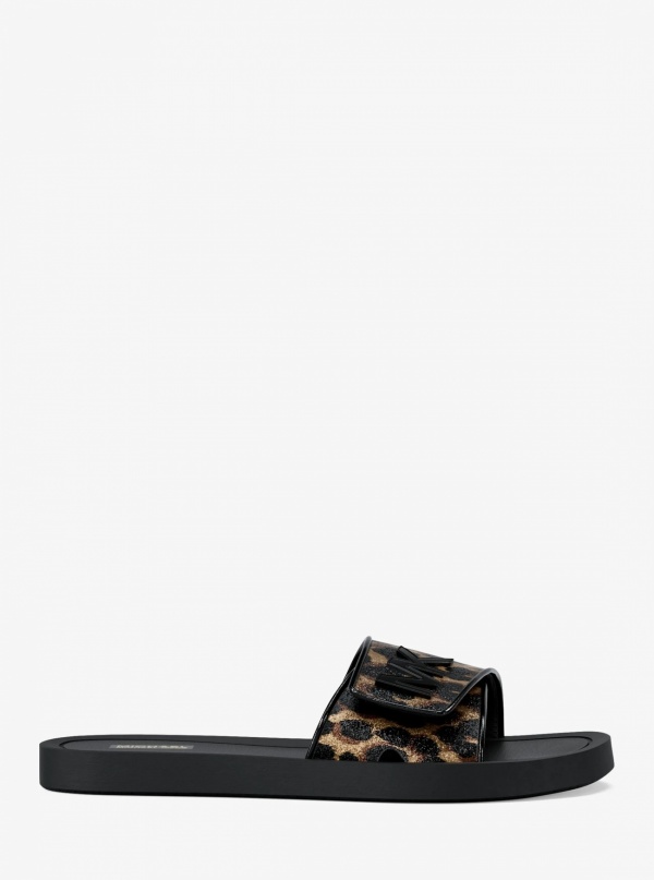 Palmer Cheetah Print Slide Sandal