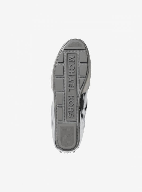 Susie Metallic Leather Trainer