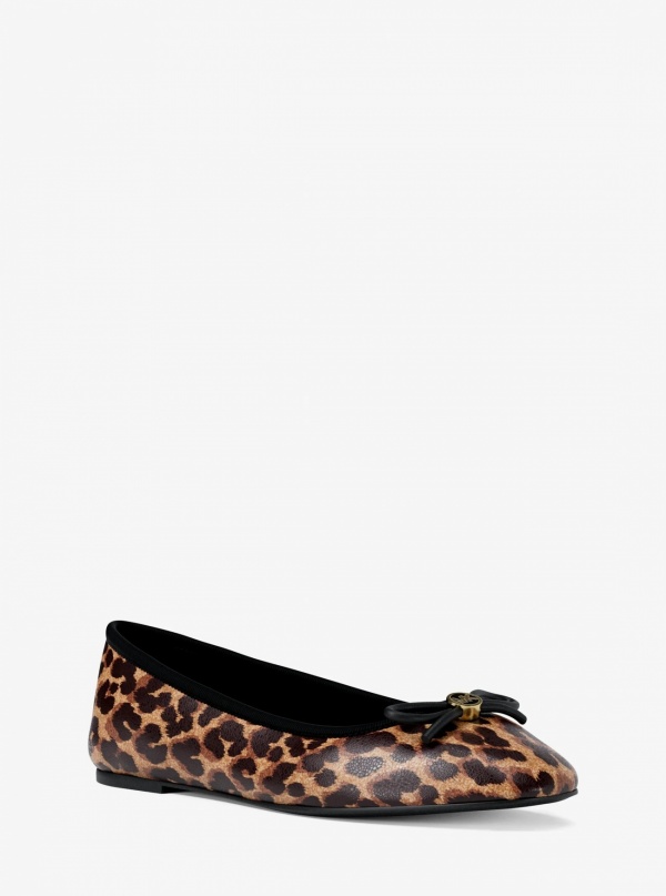 Savannah Leopard Print Ballet Flat