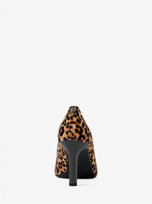 Willa Flex Leopard Print Calf Hair Pump