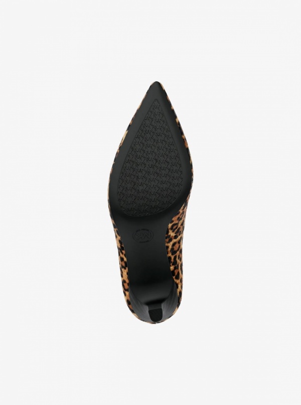 Willa Flex Leopard Print Calf Hair Pump