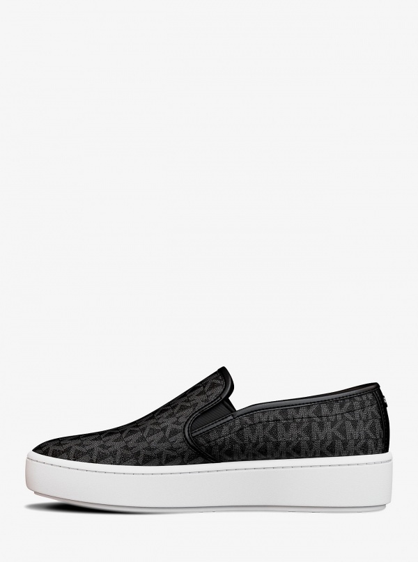 Michael Kors Teddi Signature Logo Slip-On Sneaker