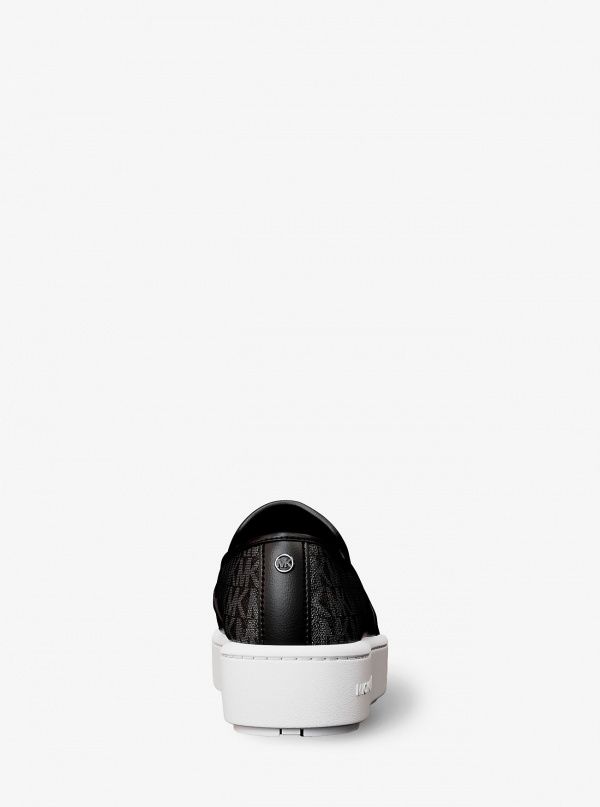 Michael Kors Teddi Signature Logo Slip-On Sneaker