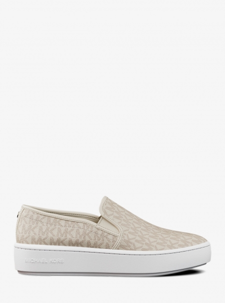 MICHAEL Michael Kors Teddi Signature Logo Slip-On Sneaker