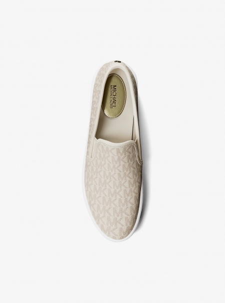 MICHAEL Michael Kors Teddi Signature Logo Slip-On Sneaker