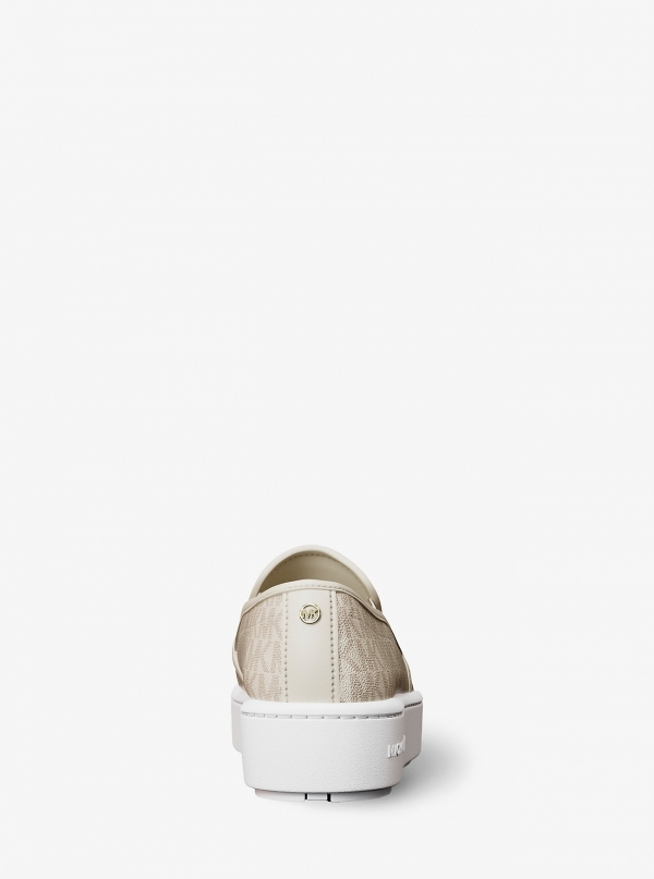 Michael Kors Teddi Signature Logo Slip-On Sneaker