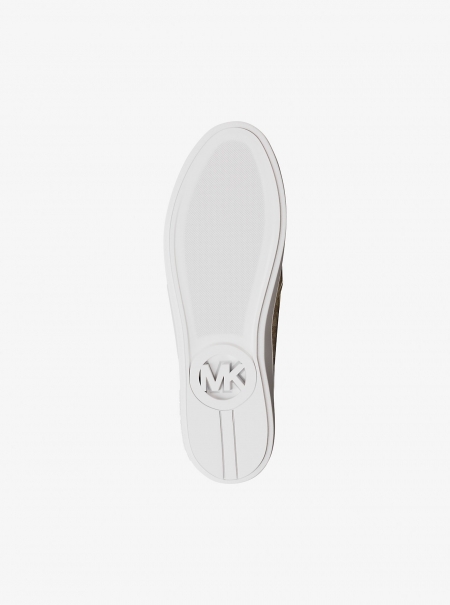 MICHAEL Michael Kors Teddi Signature Logo Slip-On Sneaker