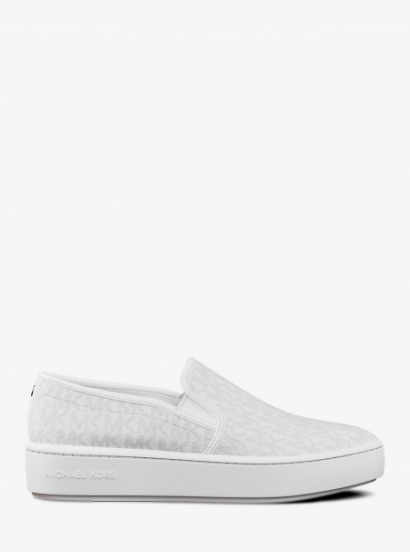 MICHAEL Michael Kors Teddi Signature Logo Slip-On Sneaker