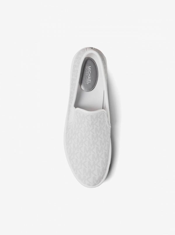 Michael Kors Teddi Signature Logo Slip-On Sneaker