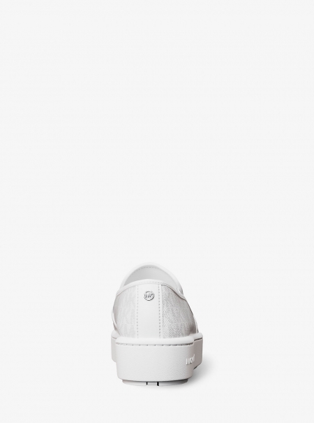 MICHAEL Michael Kors Teddi Signature Logo Slip-On Sneaker