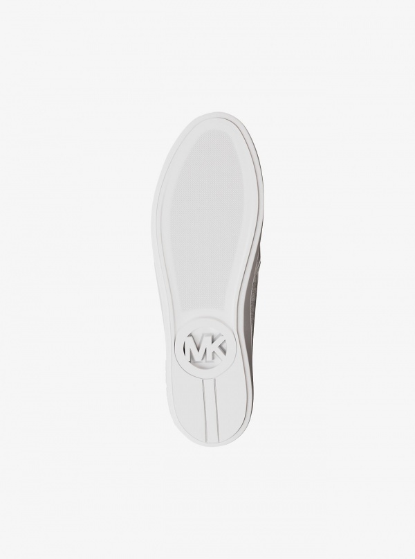 Michael Kors Teddi Signature Logo Slip-On Sneaker