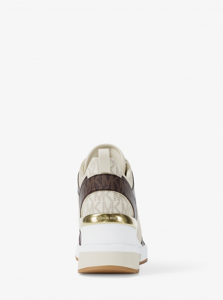 MICHAEL Michael Kors Georgie Signature Logo Trainer
