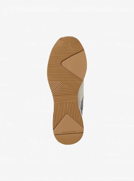 MICHAEL Michael Kors Georgie Signature Logo Trainer